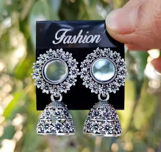 Oxidised Earrings & Jhumkas
