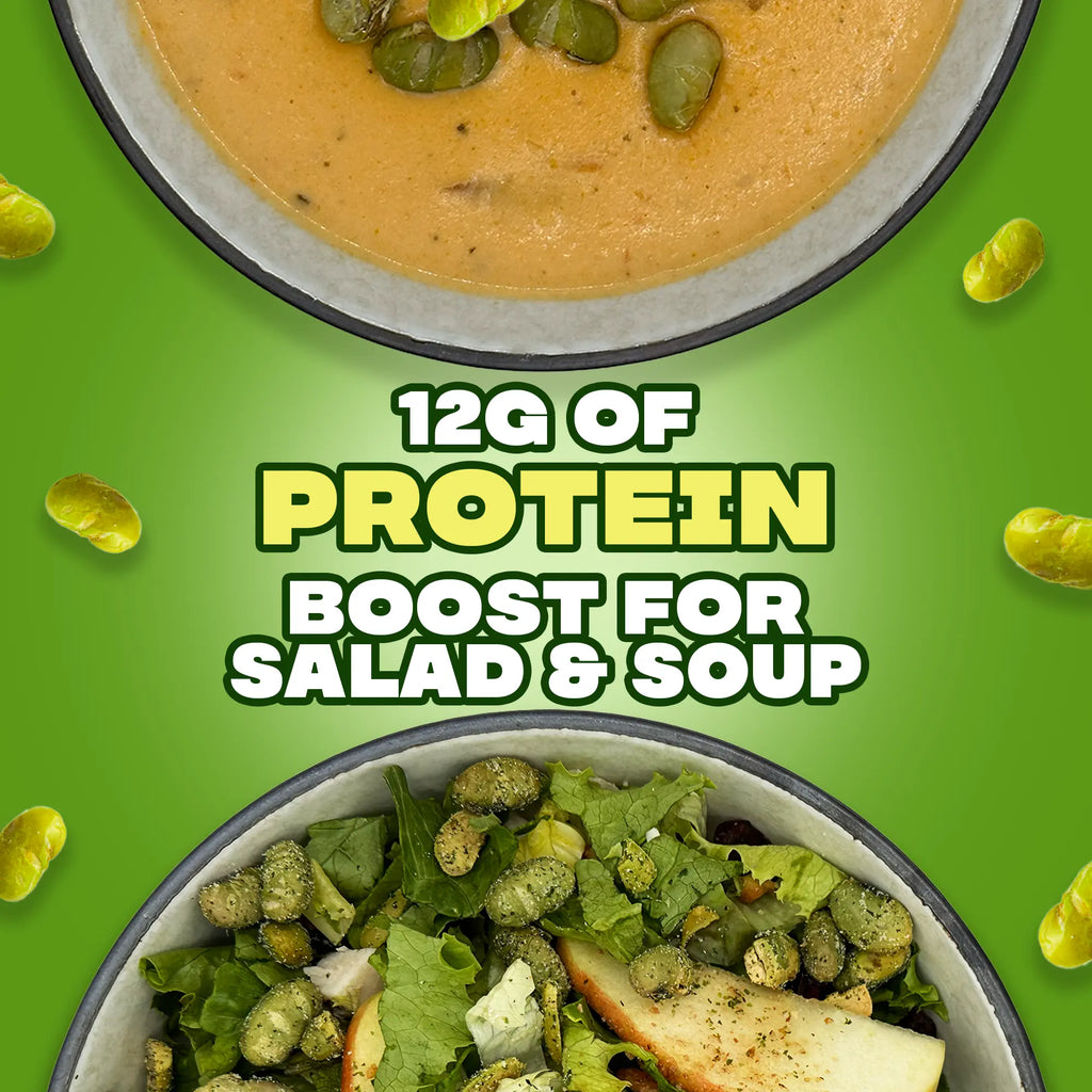 Where You Bean Dill Pickle Crunchy Roasted Edamame Beans – 12G Protein, Low Carb, Keto Friendly Vegan Snack & High Fiber - Made with Olive Oil (8-Pack)