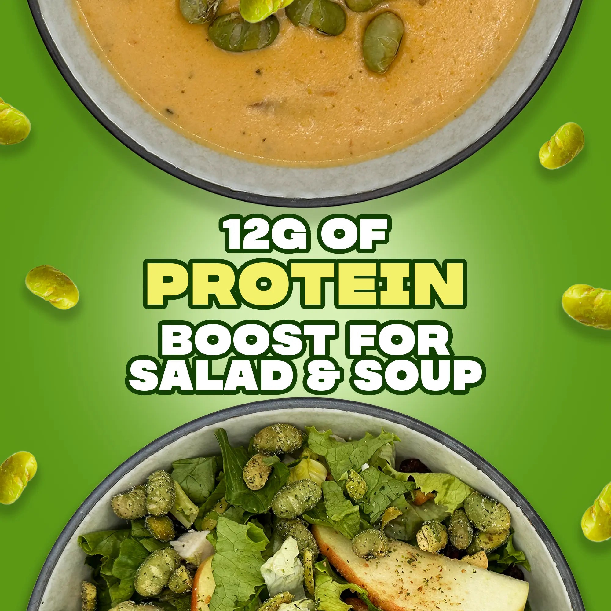 Where You Bean Dill Pickle Crunchy Roasted Edamame Beans – 12G Protein, Low Carb, Keto Friendly Vegan Snack & High Fiber - Made with Olive Oil (8-Pack)