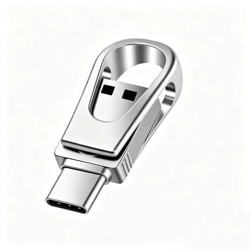 3-In-1 USB Flash Drive, Large Capacity, Dual Interface OTG Type-C, Suitable for Mobile Phones and Computers, Compatible with All Android/ Ios/Harmonyos, Suitable for Students and Office Use, G, Launched in 2026
