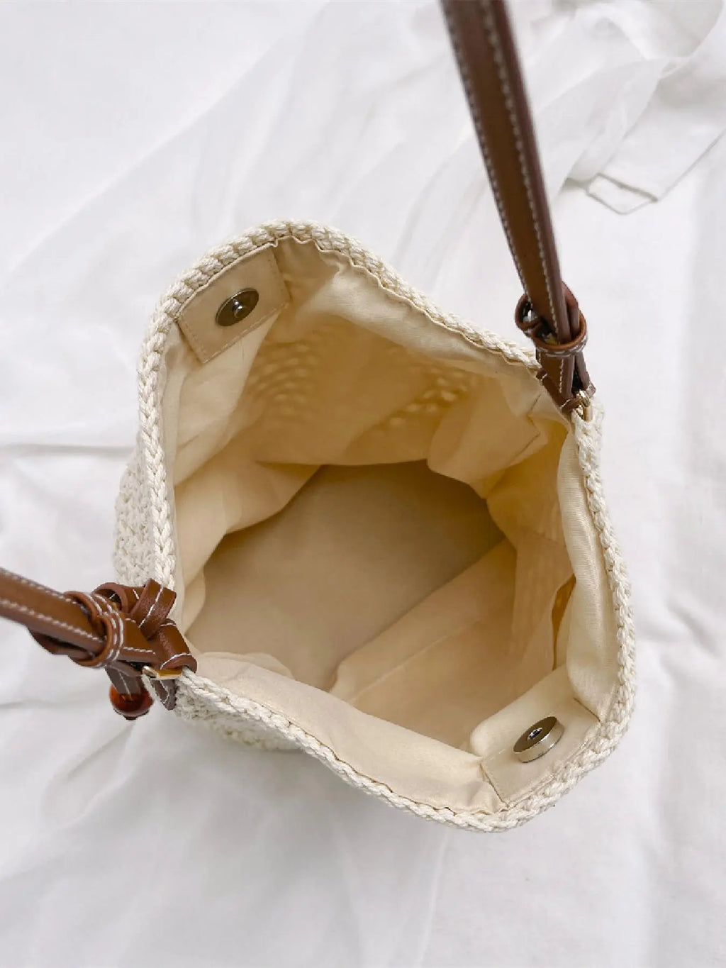 Women'S Fashionable Crochet Bag, Casual Versatile Shoulder Bag for Daily Used, Trendy High-Quality Daily Commuting Bag, Girl Fashionable Shopping Bag, Elegant Commuter Bag