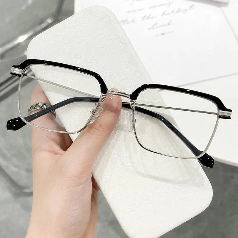 Photochromic Reading Glasses +1.00, anti Blue Light Readers with UV Protection, Black Gold Lightweight Eyeglasses for Men Women, Work Travel Everyday Wear, Summervibes