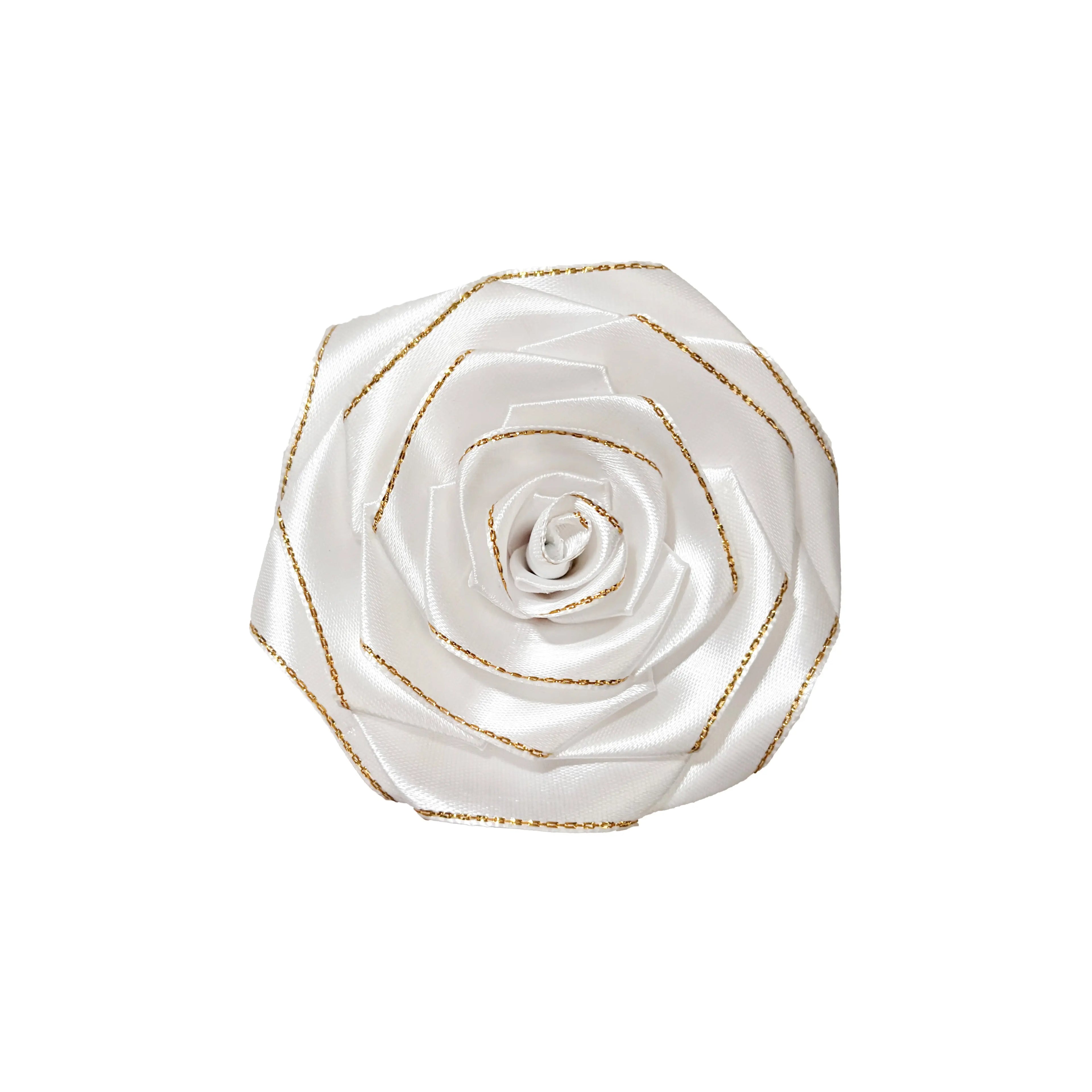 12/24/48Pcs Finished Satin Ribbon Roses for DIY Eternal Roses, Rose Bouquet for DIY Decor，Ramos Eternal Flower Bouquet, Long-Lasting Flowers, Suitable for Weddings, Anniversarie
