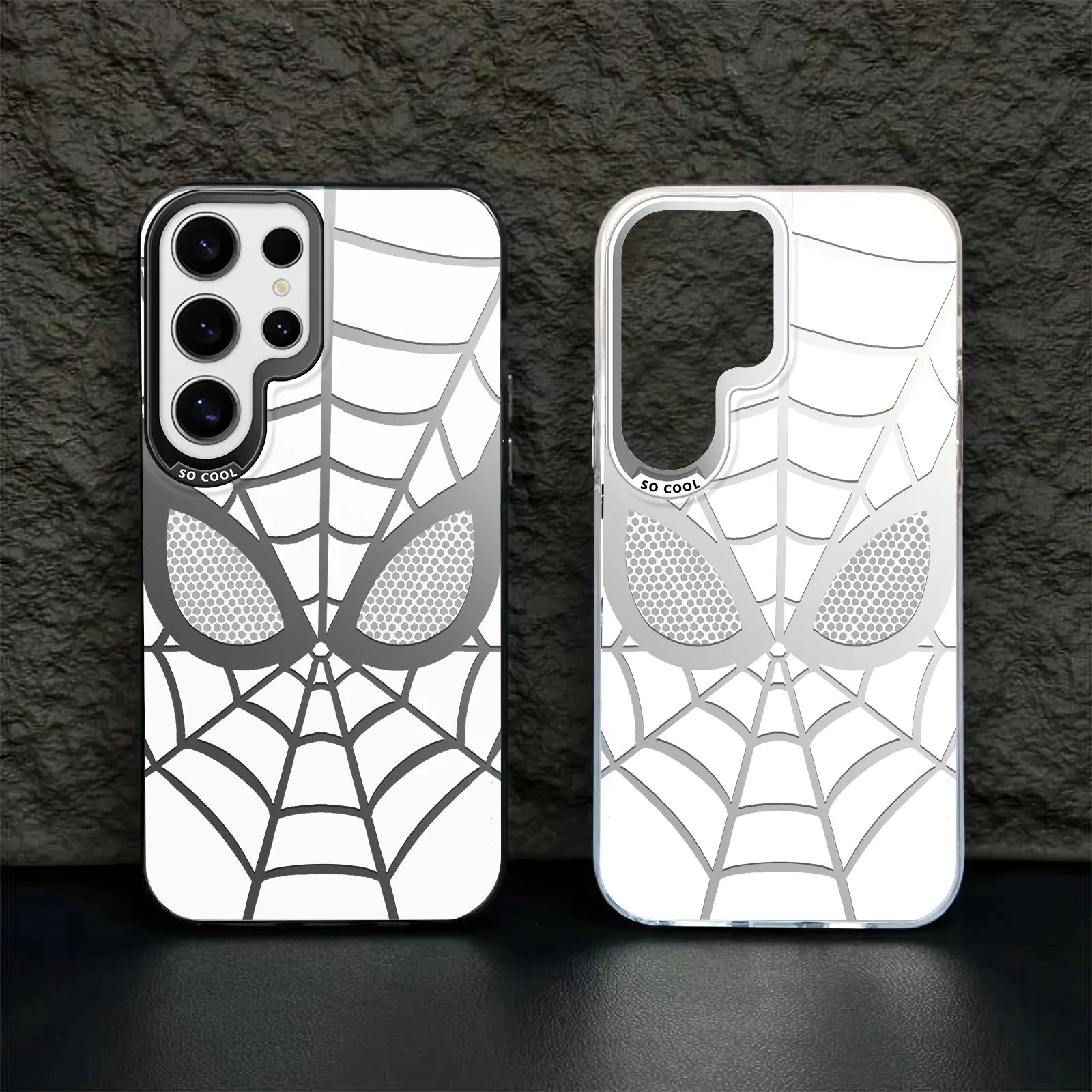 Classic Grid Pattern IMD Laser Phone Case, Military Grade anti Drop, Suitable for Samsung Galaxy S26 Ultra S25 Ultra S24 S23 S22&Iphone Series Cool Phone Case - ZQ149